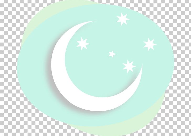 Star Moon Night Sky PNG, Clipart, Aqua, Border, Circle, Clip Art, Computer Free PNG Download