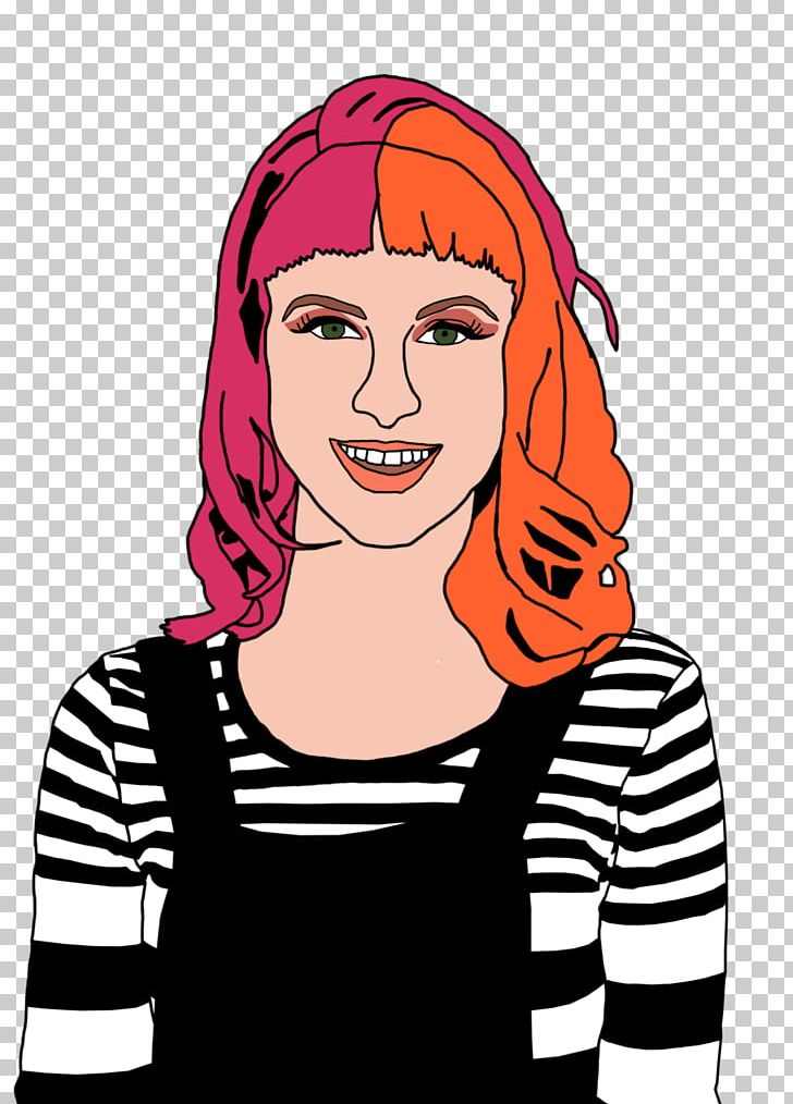 Hayley Williams Hairstyle Face Female PNG, Clipart, Beauty, Black Hair, Brown Hair, Cartoon, Cheek Free PNG Download