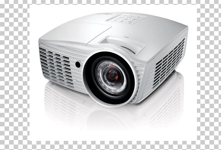 LG Ultra Short Throw PF1000U Multimedia Projectors Optoma EH415ST PNG, Clipart, 1080p, Electronic Device, Electronics, Highdefinition Television, Lcd Projector Free PNG Download