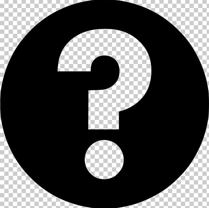 Computer Icons Question Mark Symbol PNG, Clipart, Black And White, Brand, Circle, Computer Icons, Download Free PNG Download