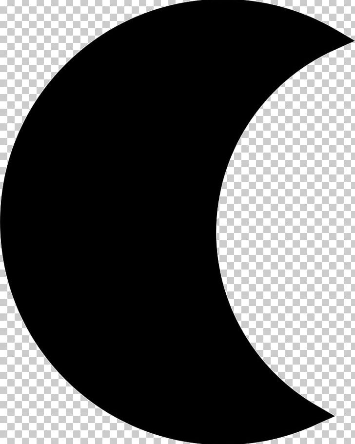 Lunar Phase Moon Crescent PNG, Clipart, Black, Black And White, Circle, Computer Icons, Crescent Free PNG Download