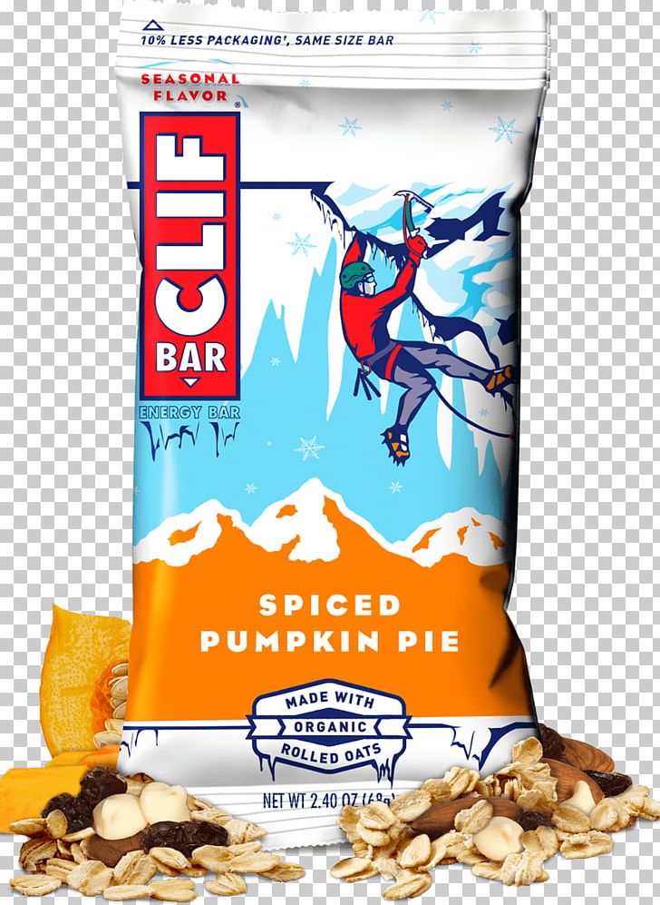 Pumpkin Pie Clif Bar & Company Spice Organic Food Flavor PNG, Clipart, Bar, Breakfast Cereal, Clif Bar Company, Energy Bar, Energy Gel Free PNG Download