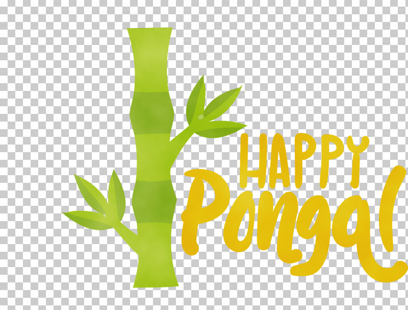 Plant Stem Logo Font Yellow Tree PNG, Clipart, Happy Pongal, Harvest Festival, Logo, Meter, Paint Free PNG Download