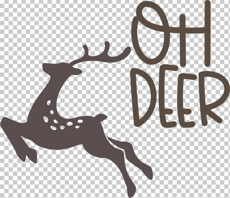 OH Deer Rudolph Christmas PNG, Clipart, Antler, Christmas, Christmas And Holiday Season, Christmas Day, Christmas Gift Free PNG Download