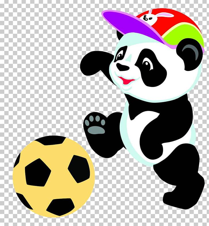 Giant Panda Cartoon Drawing PNG, Clipart, Animals, Carnivoran, Child, Cuteness, Exercise Free PNG Download