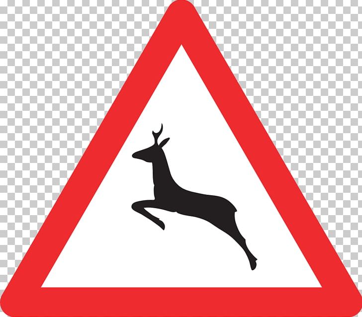 Traffic Sign Road Warning Sign PNG, Clipart, Area, Black And White, Brand, Deer, Line Free PNG Download