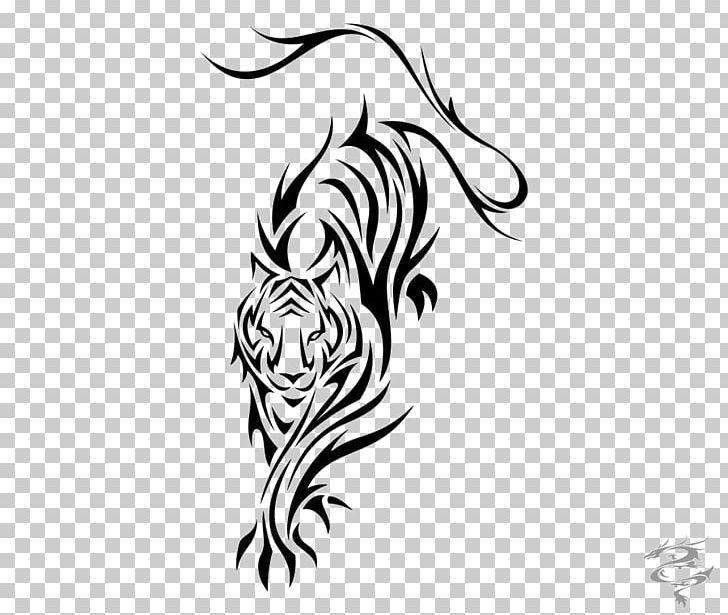 Tiger Tattoo Flash Black-and-gray Polynesia PNG, Clipart, Black And Gray, Polynesia, Tattoo Flash, Tiger Free PNG Download