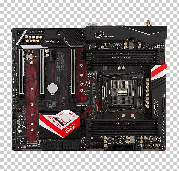 Asrock Lga2011v3 Intel X99 Ddr4 Sata3usb3.1 Wifiatx Motherboard X99 P LGA 2011 PNG, Clipart, Asrock, Asus, Atx, Computer Accessory, Computer Component Free PNG Download