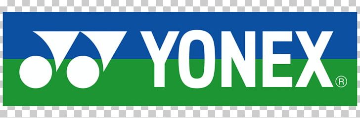 Logo Yonex Brand Tennis Badminton PNG, Clipart, Area, Badminton, Banner, Brand, Grass Free PNG Download