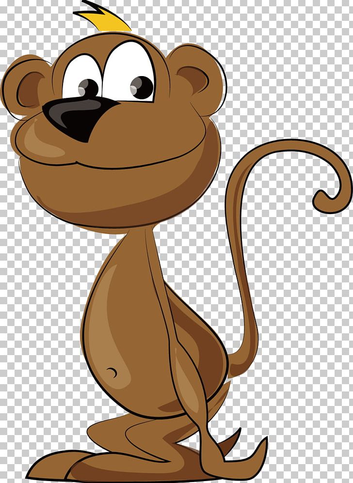 Monkey Cartoon PNG, Clipart, Animal, Animals, Big Cats, Black Monkey, Carnivoran Free PNG Download