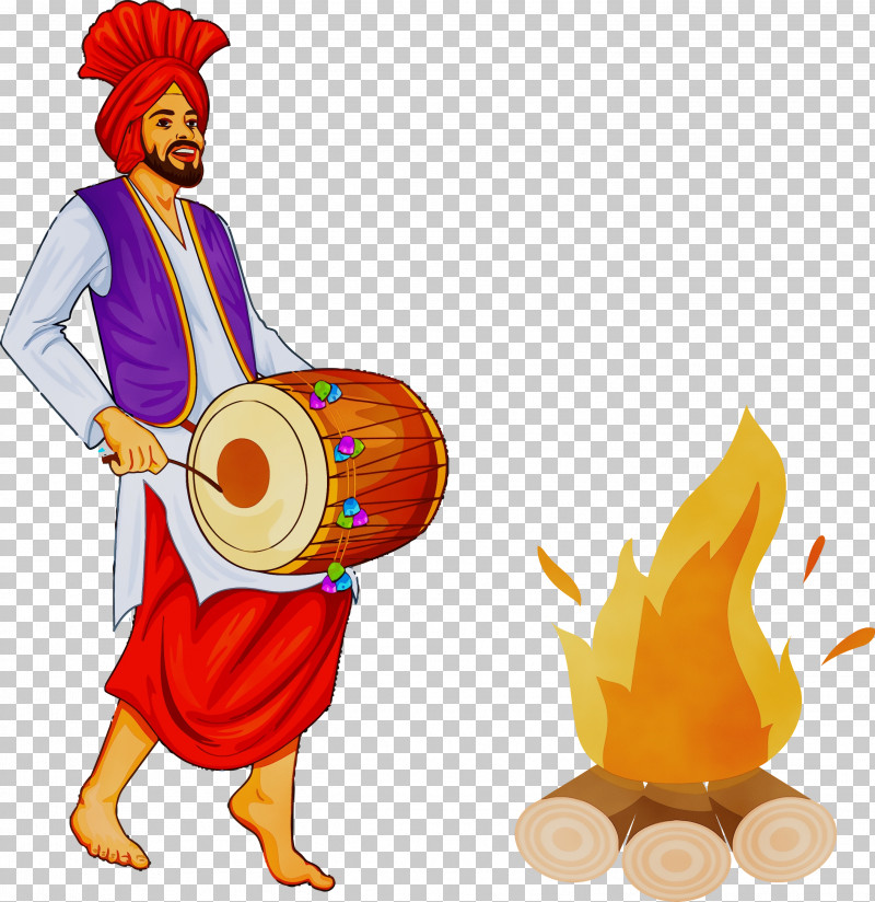 Drum Indian Musical Instruments Musical Instrument Cartoon Hand Drum PNG, Clipart, Cartoon, Dholak, Drum, Hand Drum, Happy Lohri Free PNG Download