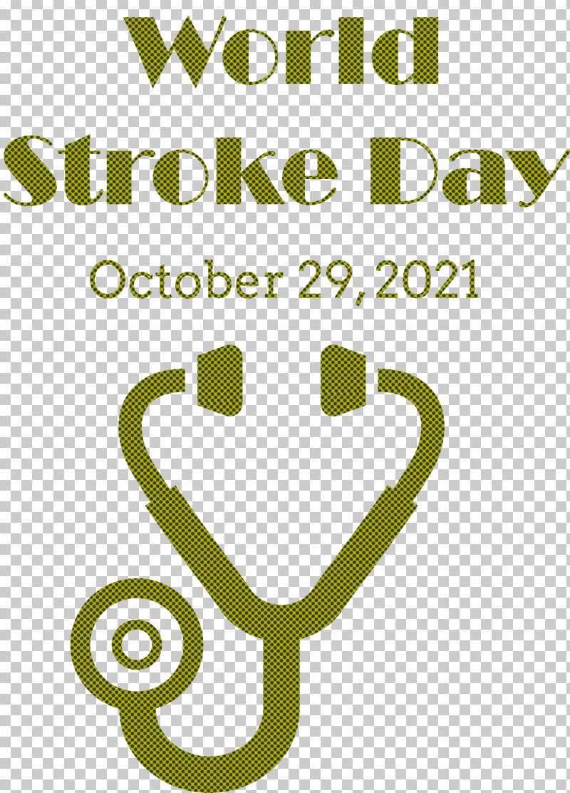 World Stroke Day PNG, Clipart, Behavior, Green, Human, Line, Logo Free PNG Download