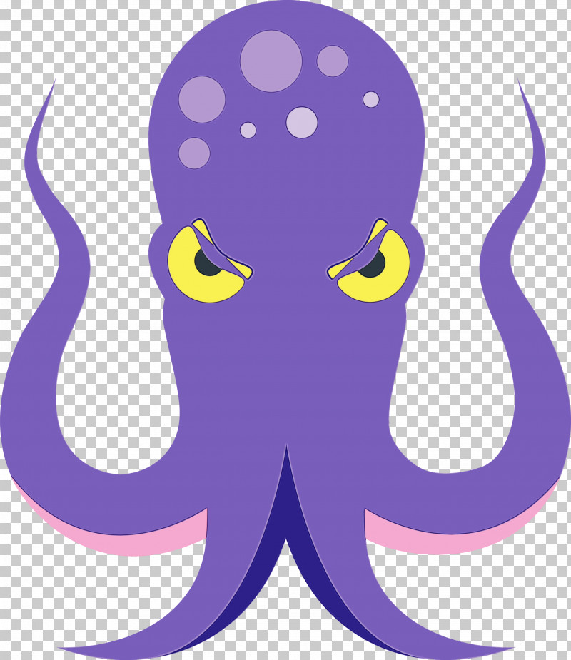 Octopus Giant Pacific Octopus Violet Purple Octopus PNG, Clipart, Cartoon, Giant Pacific Octopus, Octopus, Paint, Purple Free PNG Download