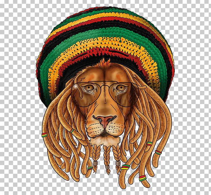 Lion Of Judah T-shirt Rastafari Hat PNG, Clipart, Animals, Big Cats, Cap, Clothing, Dreadlocks Free PNG Download