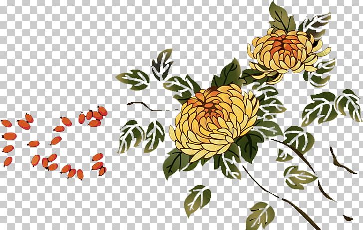 Floral Design Yellow Chrysanthemum Pattern PNG, Clipart, Beautiful, Chrysanthemum Chrysanthemum, Chrysanthemum Flowers, Chrysanthemums, Family Free PNG Download