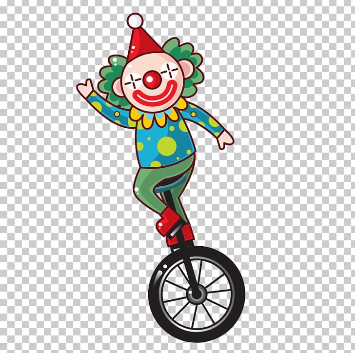 Clown Unicycle PNG, Clipart, Art, Cartoon, Cartoon Clown, Character, Circus Free PNG Download