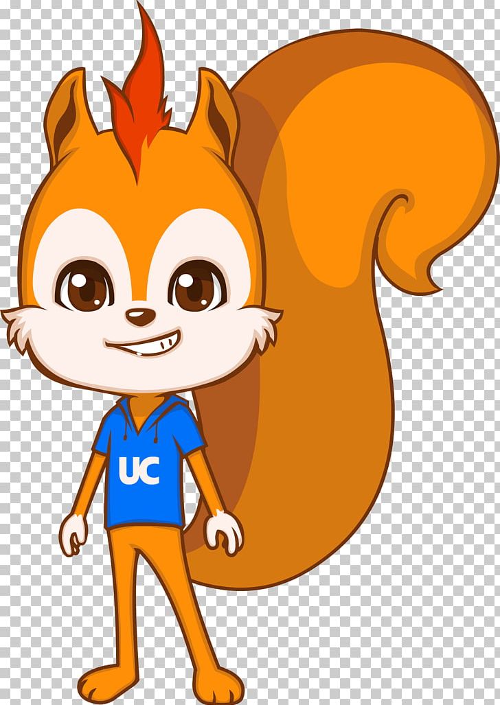 UC Browser UCWeb Web Browser Android Squirrel! FREE PNG, Clipart, Browser, Carnivoran, Cartoon, Dog Like Mammal, Fictional Character Free PNG Download