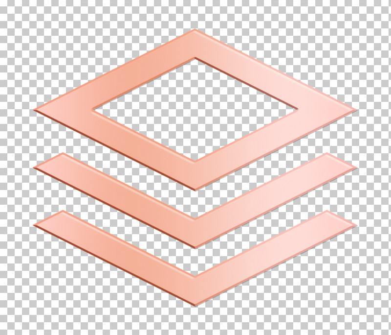 Layers Icon PNG, Clipart, Layers Icon, Line, Material Property, Peach, Pink Free PNG Download
