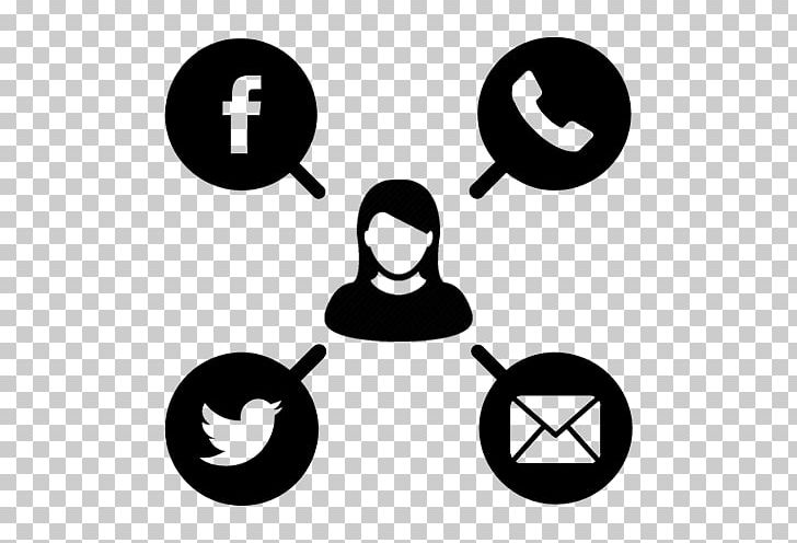 Social Media Computer Icons PNG, Clipart, Black And White, Communication, Computer Icons, Line, Media Free PNG Download