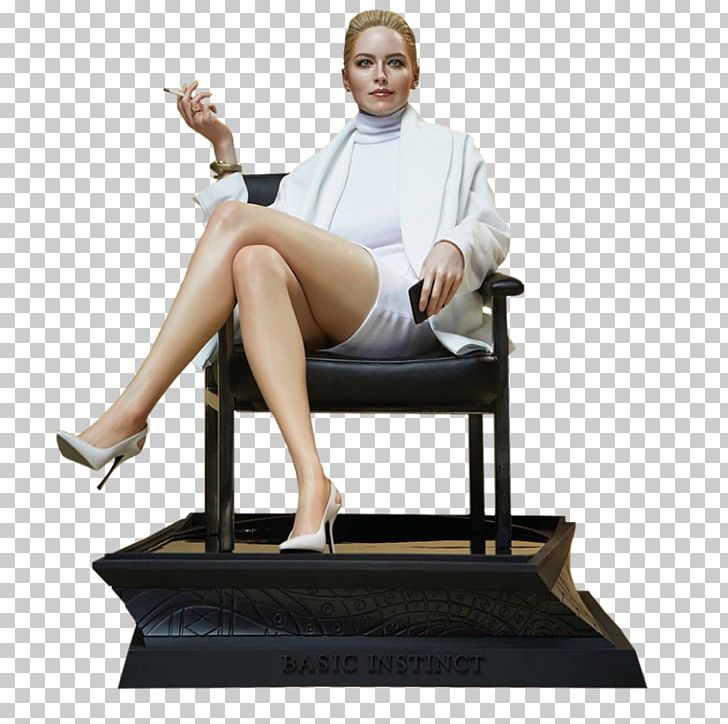 Catherine Tramell Sideshow Collectibles Statue Film Female PNG, Clipart, Balance, Basic Instinct, Basic Instinct 2, Catherine Tramell, Chair Free PNG Download