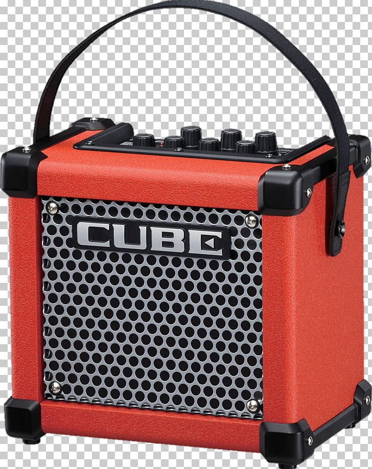 Guitar Amplifier Roland Micro Cube GX Electric Guitar PNG, Clipart, Amplifier, Audio, Effects Processors Pedals, Electric Guitar, Electronic Instrument Free PNG Download