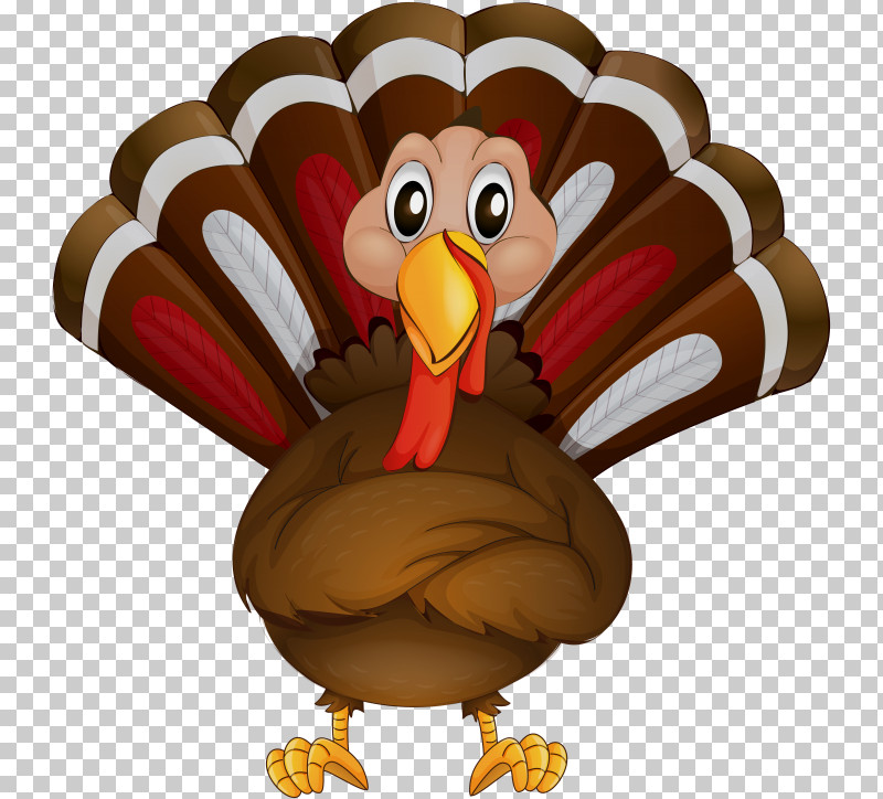 Thanksgiving PNG, Clipart, Animation, Beak, Bird, Cartoon, Thanksgiving Free PNG Download