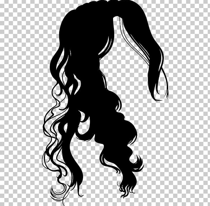 Black Hair Silhouette PNG, Clipart, Art, Beauty Parlour, Black, Black And White, Black Hair Free PNG Download