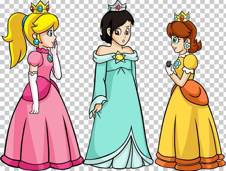 Clothing Cross-dressing Princess Daisy Princess Peach PNG, Clipart, Art, Cartoon, Clothing, Cosplay, Costume Free PNG Download