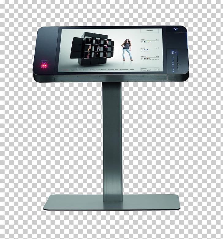 Kiosk Retail Touchscreen Display Device Digital Signs PNG, Clipart, Computer, Computer Hardware, Computer Monitor Accessory, Computer Monitors, Digital Signage Free PNG Download