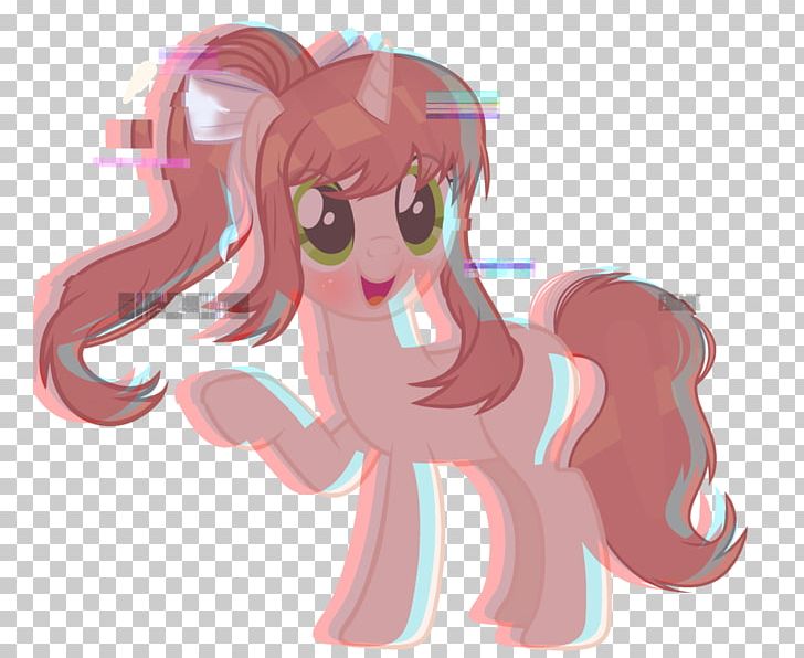 Pony Doki Doki Literature Club! Horse Fan Art PNG, Clipart, 3 D Effect, Animal Figure, Animals, Anime, Art Free PNG Download