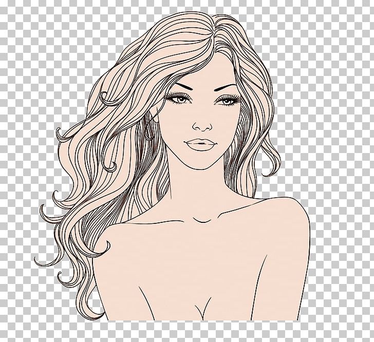 Drawing Hairstyle Sketch PNG, Clipart, Arm, Brown Hair, Business Woman,  Cartoon Character, Cartoon Eyes Free PNG