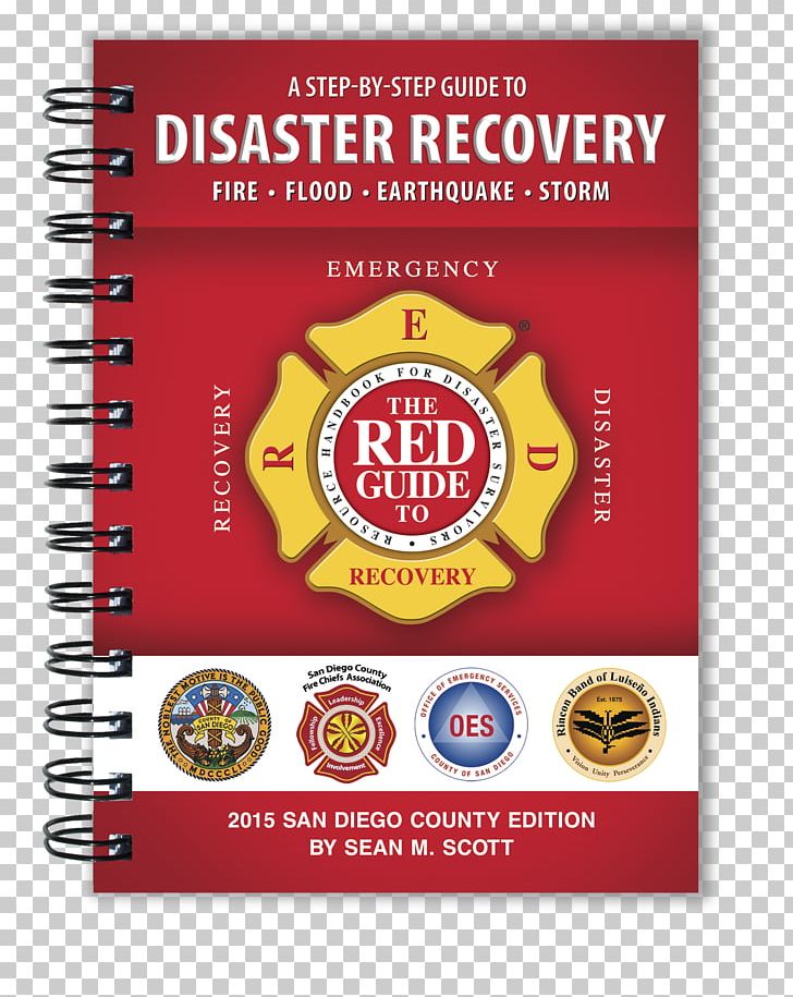 The Red Guide To Recovery: Resource Handbook For Disaster Survivors Emergency Management Guide To Disaster Recovery PNG, Clipart, Book, Brand, Cabazon Band Of Mission Indians, Disaster, Disaster Recovery Free PNG Download