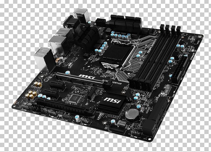 LGA 1151 Motherboard MicroATX MSI Z170M MORTAR Chipset PNG, Clipart, Atx, Chipset, Computer, Computer Component, Computer Cooling Free PNG Download