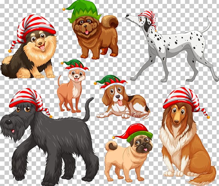 Dog Christmas Drawing PNG, Clipart, Animal Figure, Animals, Carnivoran, Christmas, Christmas Elf Free PNG Download