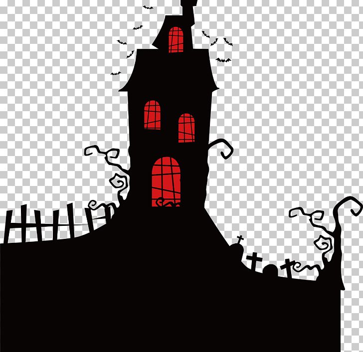 Halloween PNG, Clipart, Black And White, Brand, Character, Dark Castle, Decorative Patterns Free PNG Download