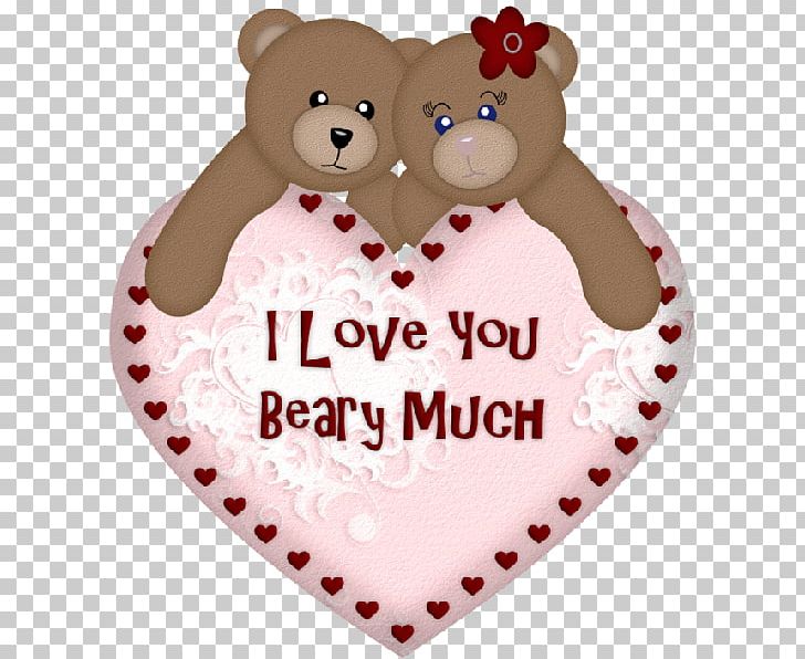 i love you bear clipart