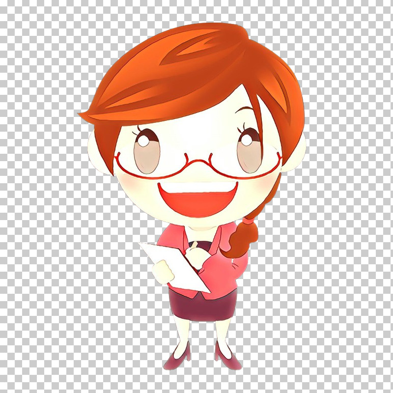 Cartoon Smile Red Hair PNG, Clipart, Cartoon, Red Hair, Smile Free PNG Download