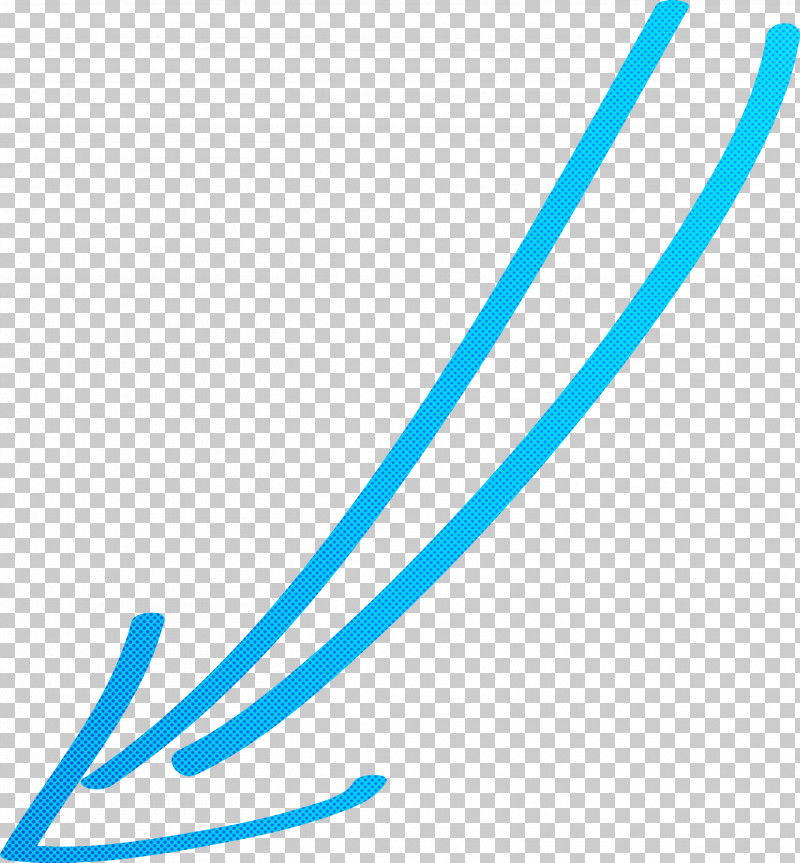 Hand Drawn Arrow PNG, Clipart, Aqua, Blue, Hand Drawn Arrow, Line, Teal Free PNG Download