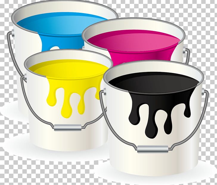 Painting CMYK Color Model PNG, Clipart, Brush, Bucket, Coating, Coffee Cup, Color Free PNG Download