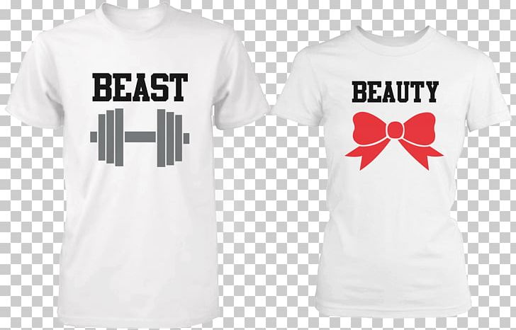 T-shirt Clothing Hoodie Couple PNG, Clipart, Active Shirt, Beauty And The Beast, Brand, Clothing, Couple Free PNG Download