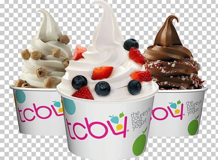 TCBY Frozen Yogurt Sundae Ice Cream TCBY Frozen Yogurt PNG, Clipart, Buttercream, Cream, Dairy Product, Dairy Products, Dairy Queen Free PNG Download