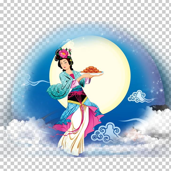 China Mid-Autumn Festival Chang'e PNG, Clipart, Autumn, Autumn Leaf, Chang, Chang E, Computer Wallpaper Free PNG Download