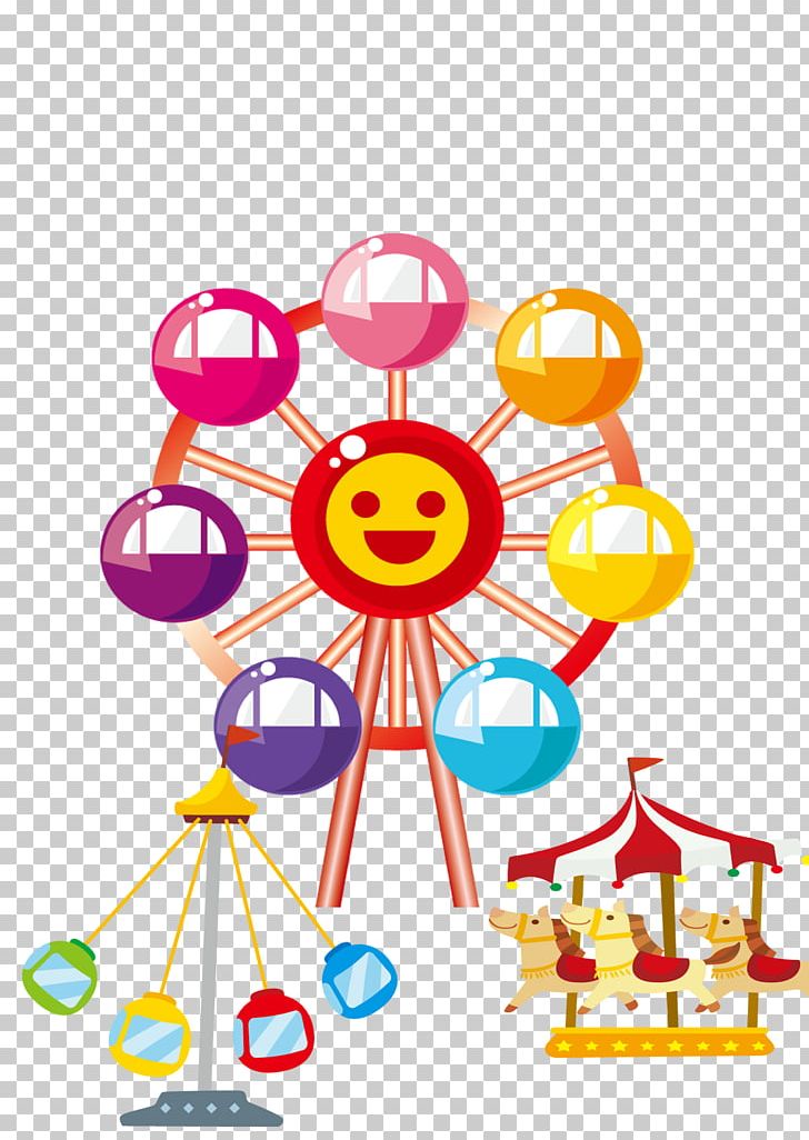 Playground Amusement Park Cartoon Illustration PNG, Clipart, Amusement, Amusement Facilities, Amusement Park Silhouette, Area, Big Free PNG Download