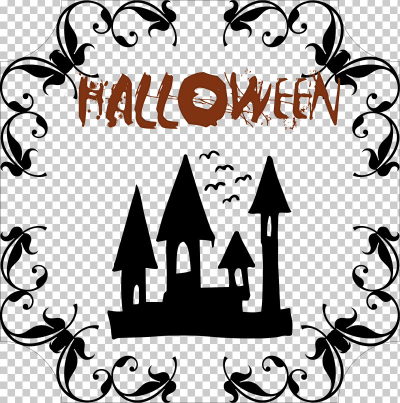 Happy Halloween PNG, Clipart, Happy Halloween, Labelm, Line Art, Logo, Sign Free PNG Download