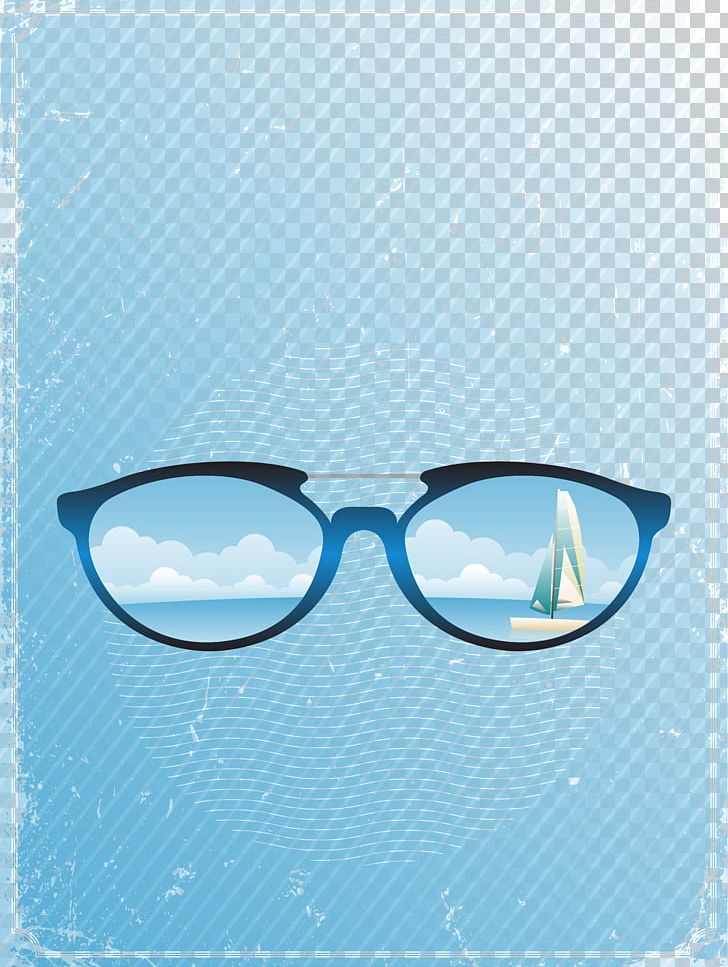 Summer Poster Illustration PNG, Clipart, Aqua, Azure, Blue, Christmas, Cottage Free PNG Download