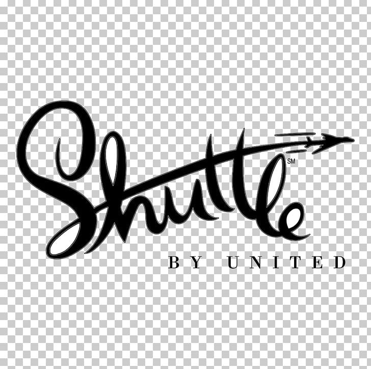 Logo United Airlines Flight 297 Shuttle By United PNG, Clipart, Airline, Black, Black And White, Boeing 737, Brand Free PNG Download