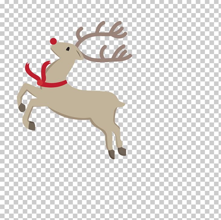 Reindeer Rudolph PNG, Clipart, Animal, Antler, Athlete Running, Athletics Running, Cartoon Free PNG Download