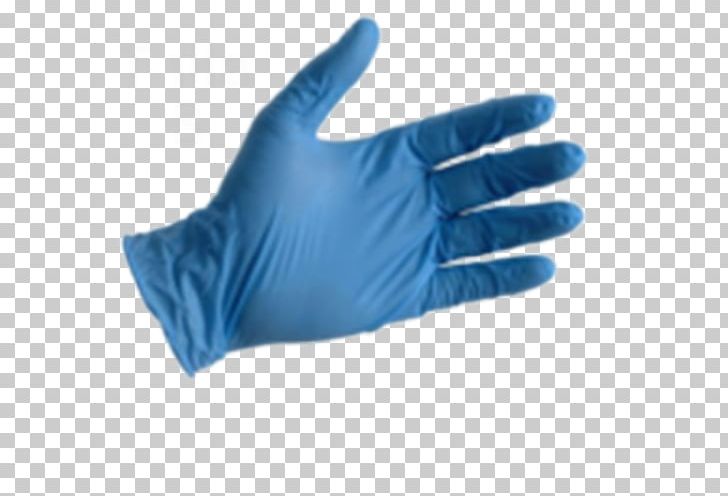 Medical Glove Nitrile Rubber Latex PNG, Clipart, Blue, Desechables, Disposable, Electric Blue, Finger Free PNG Download