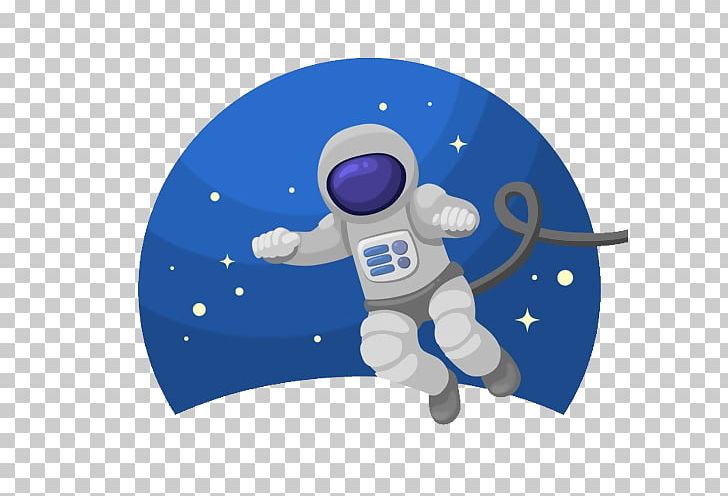 Astronaut Aerospace Graphics Outer Space PNG, Clipart, Aerospace, Astronaut, Blue, Cartoon, Computer Wallpaper Free PNG Download