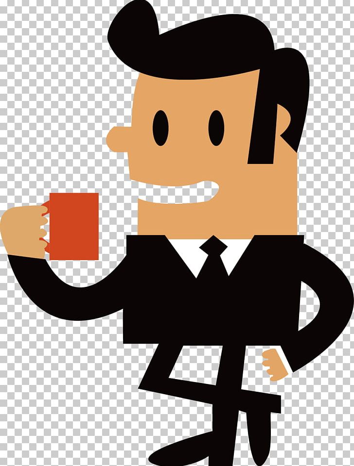 Tea Coffee Cartoon PNG, Clipart, Angry Man, Art, Business Man, Cartoon Characters, Character Free PNG Download